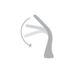 Stalinis šviestuvas Lionel LED 5W 5000K Neutrali balta (Juoda)