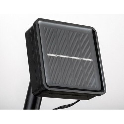 Saulės energija įkraunamas šviestuvas Titu LED 0.48W 3000K Šilta balta (Juoda)
