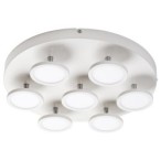 Lubinis šviestuvas Elsa LED 7x 6W 4000K Neutrali balta (Matinė Balta)