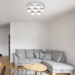 Lubinis šviestuvas Elsa LED 7x 6W 4000K Neutrali balta (Matinė Balta)