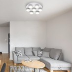 Lubinis šviestuvas Elsa LED 7x 6W 4000K Neutrali balta (Matinė Balta)