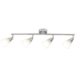 Lubinis šviestuvas Nicolette E14 4x MAX 40W (Chromo)