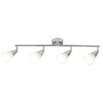 Lubinis šviestuvas Nicolette E14 4x MAX 40W (Chromo)