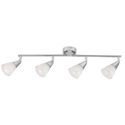 Lubinis šviestuvas Nicolette E14 4x MAX 40W (Chromo)