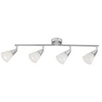 Lubinis šviestuvas Nicolette E14 4x MAX 40W (Chromo)