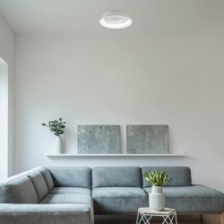 Lubinis šviestuvas Veller LED 36W 3000, 4000, 6000K CCT keičiama balta spalva (Balta)