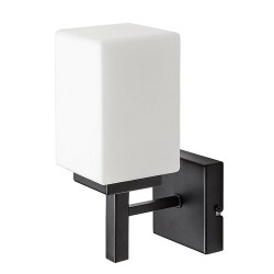 Sieninis šviestuvas Zenkai E14 1X MAX 10W (Matinė Juoda)