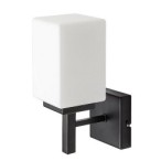 Sieninis šviestuvas Zenkai E14 1X MAX 10W (Matinė Juoda)