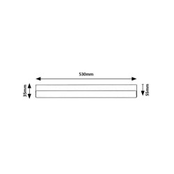 Baldinis šviestuvas Band2 LED 14W 4000K Neutrali balta (Balta)