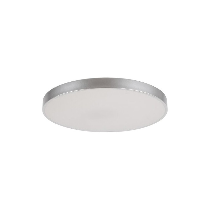 Lubinis šviestuvas Tesia LED 60W 3000-6000K CCT keičiama balta spalva (Sidabro)