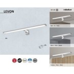 Sieninis šviestuvas Levon LED 8W 4000K Neutrali balta (Chromo)