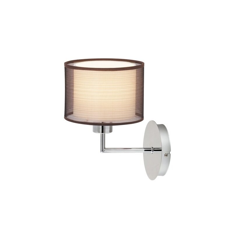 Sieninis šviestuvas Anastasia E27 1x MAX 60W (Chromo)