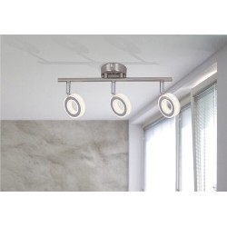 Lubinis šviestuvas Zora LED 3x 4.5W 4000K Neutrali balta (Chromo)