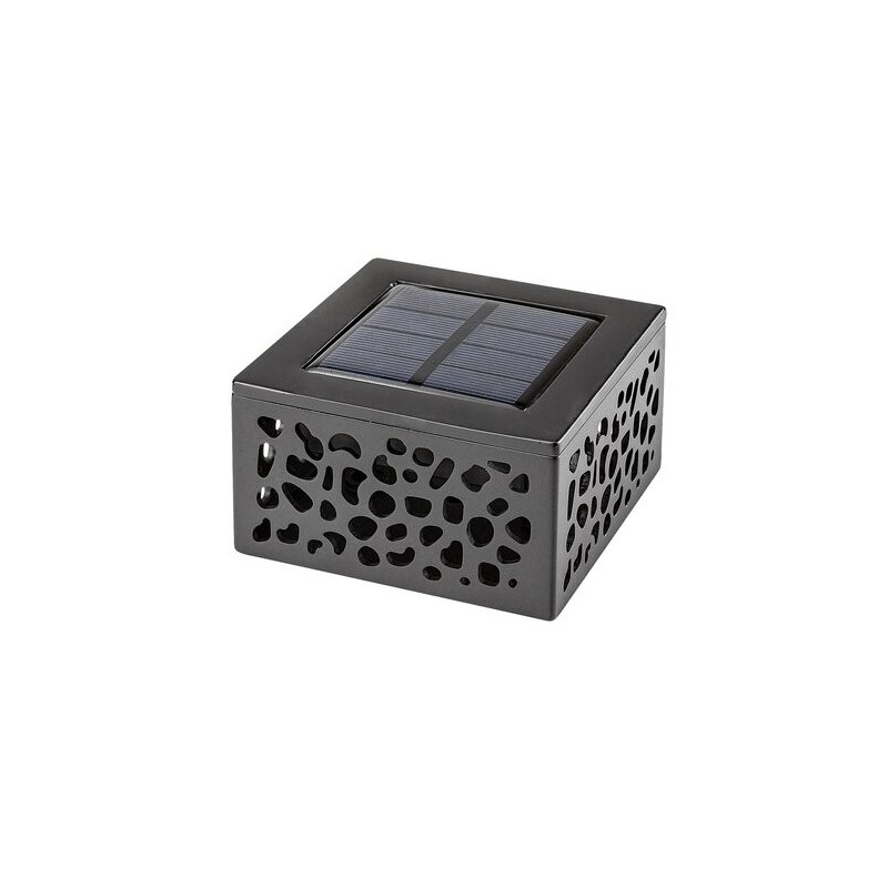 Saulės energija įkraunamas šviestuvas Medulin LED 0.5W 3000K Šilta balta (Juoda)