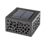 Saulės energija įkraunamas šviestuvas Medulin LED 0.5W 3000K Šilta balta (Juoda)