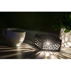 Saulės energija įkraunamas šviestuvas Medulin LED 0.5W 3000K Šilta balta (Juoda)