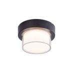 Sieninis lauko šviestuvas Durbe LED 10W 3000-6500K CCT keičiama balta spalva (Juoda)