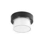 Sieninis lauko šviestuvas Durbe LED 10W 3000-6500K CCT keičiama balta spalva (Juoda)