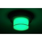 Sieninis lauko šviestuvas Durbe LED 10W 3000-6500K CCT keičiama balta spalva (Juoda)
