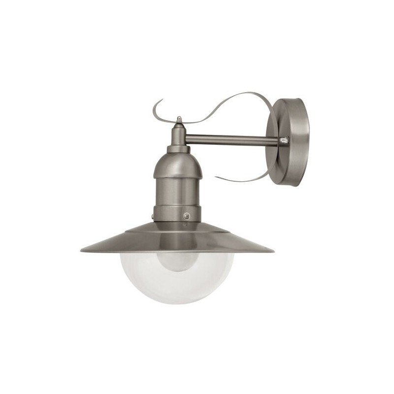 Sieninis lauko šviestuvas Oslo E27 1x MAX 60W (Chromo)