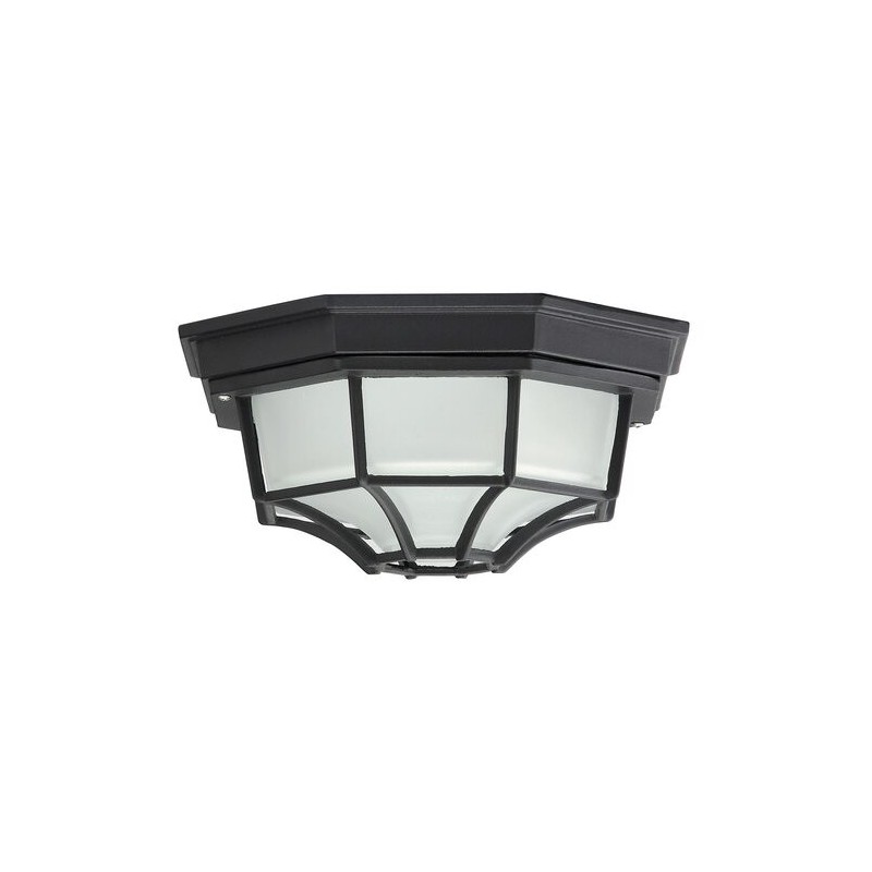 Lubinis lauko šviestuvas Milano E27 1x MAX 100W (Juoda)