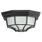 Lubinis lauko šviestuvas Milano E27 1x MAX 100W (Juoda)