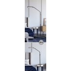 Toršeras Draco LED 13W 3000-6000K CCT keičiama balta spalva (Juoda)