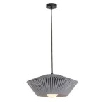 Pakabinamas šviestuvas Revan E27 1x MAX 6W (Juoda)