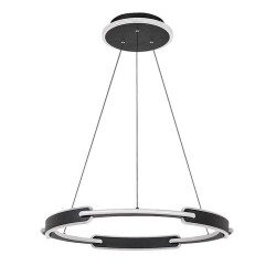 Pakabinamas šviestuvas Sindri LED 45W 3000, 4000K CCT keičiama balta spalva (Juoda)