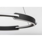 Pakabinamas šviestuvas Sindri LED 45W 3000, 4000K CCT keičiama balta spalva (Juoda)