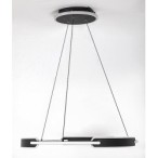 Pakabinamas šviestuvas Sindri LED 45W 3000, 4000K CCT keičiama balta spalva (Juoda)