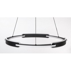Pakabinamas šviestuvas Sindri LED 45W 3000, 4000K CCT keičiama balta spalva (Juoda)