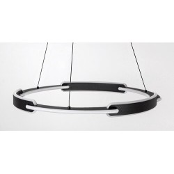 Pakabinamas šviestuvas Sindri LED 45W 3000, 4000K CCT keičiama balta spalva (Juoda)