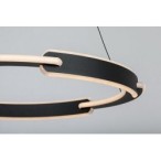Pakabinamas šviestuvas Sindri LED 45W 3000, 4000K CCT keičiama balta spalva (Juoda)