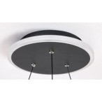 Pakabinamas šviestuvas Sindri LED 45W 3000, 4000K CCT keičiama balta spalva (Juoda)
