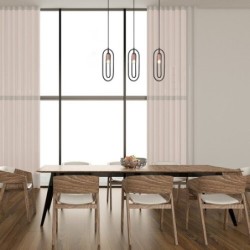 Pakabinamas šviestuvas Rovier E27 3x MAX 40W (Matinė Juoda)