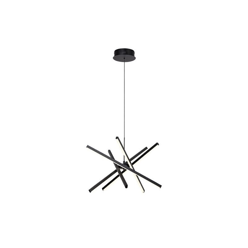 Pakabinamas šviestuvas Matilde LED 48W 4000K Neutrali balta (Juoda)