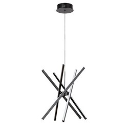 Pakabinamas šviestuvas Matilde LED 48W 4000K Neutrali balta (Juoda)
