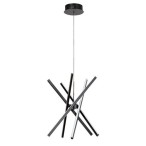 Pakabinamas šviestuvas Matilde LED 48W 4000K Neutrali balta (Juoda)