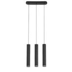 Pakabinamas šviestuvas Senobia GU10 3X MAX 5W (Juoda)