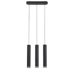Pakabinamas šviestuvas Senobia GU10 3X MAX 5W (Juoda)