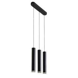 Pakabinamas šviestuvas Senobia GU10 3X MAX 5W (Juoda)
