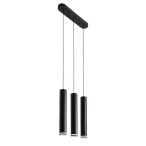 Pakabinamas šviestuvas Senobia GU10 3X MAX 5W (Juoda)