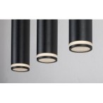 Pakabinamas šviestuvas Senobia GU10 3X MAX 5W (Juoda)