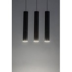 Pakabinamas šviestuvas Senobia GU10 3X MAX 5W (Juoda)