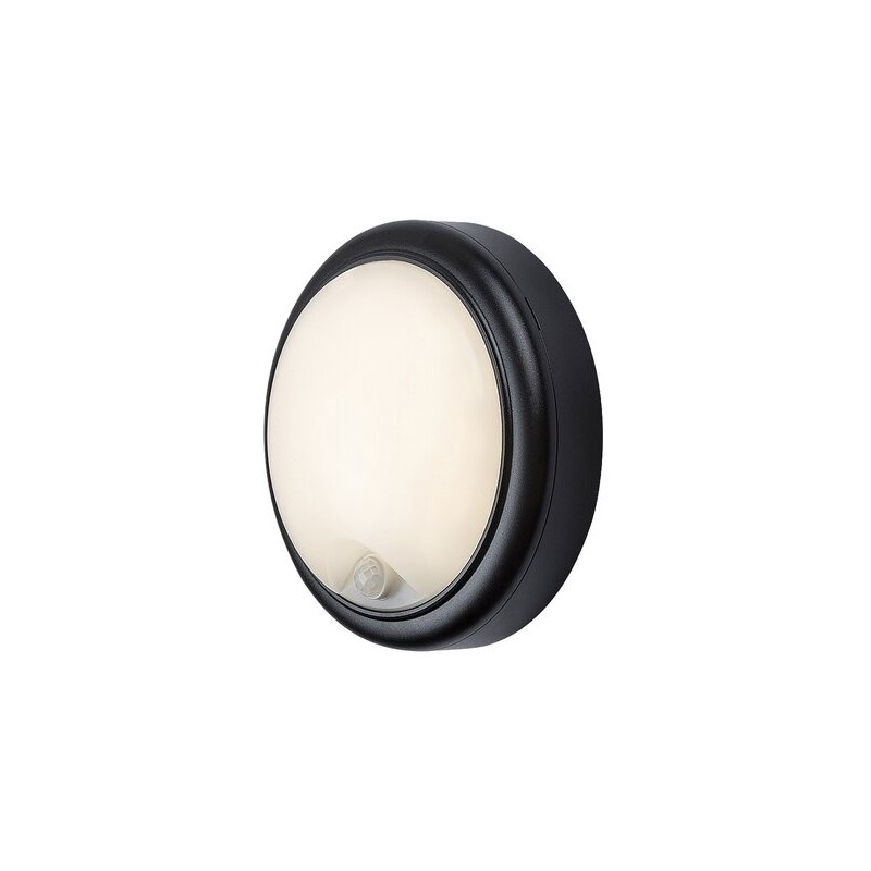 Sieninis lauko šviestuvas Hitura LED 15W 4000K Neutrali balta (Juoda)