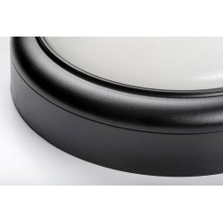 Sieninis lauko šviestuvas Hitura LED 15W 4000K Neutrali balta (Juoda)