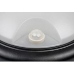 Sieninis lauko šviestuvas Hitura LED 15W 4000K Neutrali balta (Juoda)