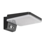 Saulės energija įkraunamas šviestuvas Lasset LED 4.4W 4000K Neutrali balta (Juoda)