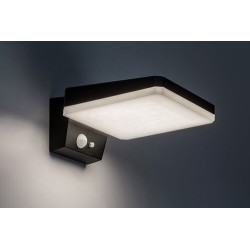 Saulės energija įkraunamas šviestuvas Lasset LED 4.4W 4000K Neutrali balta (Juoda)